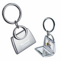 Purse Key Holder w/ 1"x1 1/2" Photo & Mirror